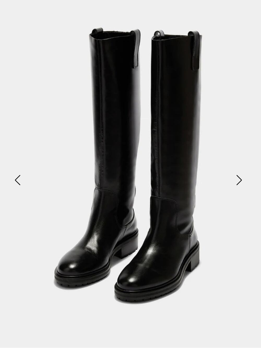 Aeyde Henry Knee-High Boots Size 37
